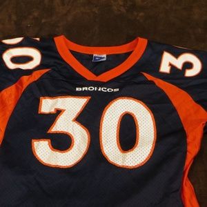 Terrell Davis Denver Broncos Jersey Blue #30